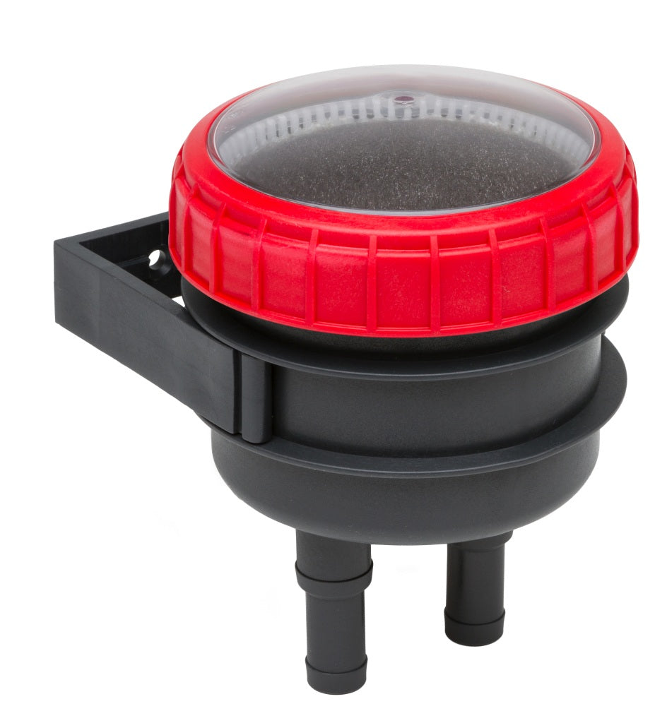 Aktivkohle-Geruchsfilter 19-25mm - Abluftfilter für Fäkalientanks mit Ersatzfilter Abluftfilter für Fäkalientanks Gehäuse + Filter