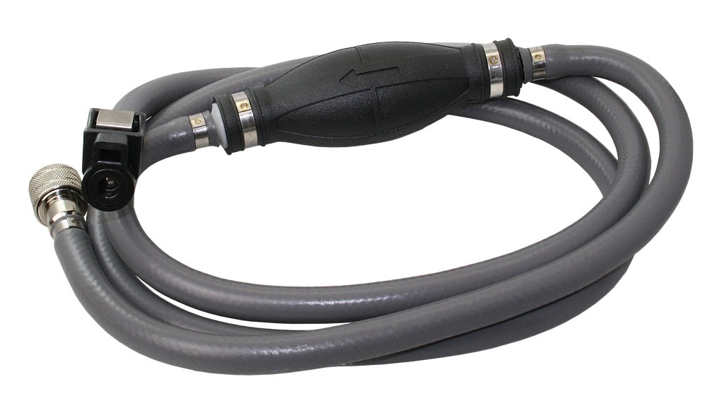 Treibstoffschlauch mit Pumpball 2m - verstärktes PVC - MERCURY/HONDA/YAMAHA