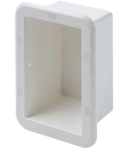 Schwalbennest Kunststoff weiß - Wandeinbaukasten für Boot und Yacht