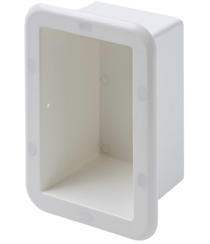 Schwalbennest Kunststoff weiß - Wandeinbaukasten für Boot und Yacht