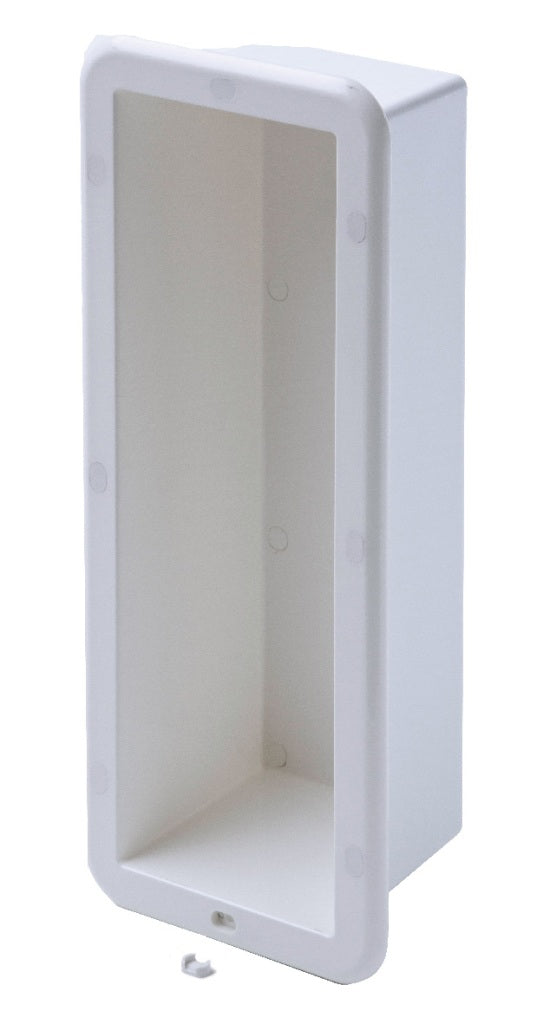 Schwalbennest Kunststoff weiß - Wandeinbaukasten für Boot und Yacht