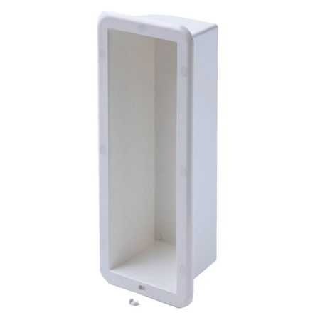 Schwalbennest Kunststoff weiß - Wandeinbaukasten für Boot und Yacht