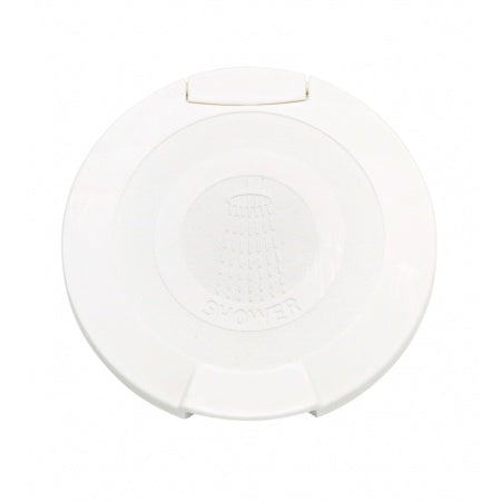 Einbaugehäuse ITNI2496 weiß mit Deckel für geraden Duschkopf ITNI2466