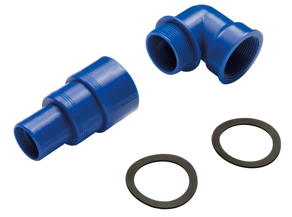 Tankeinfüllstutzen-Set 90° mit Adapter für Schlauch 38/50/60mm