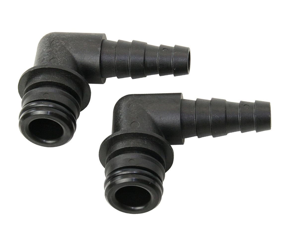 FLOJET Stufentülle 3/8" - 1/2" 90° EPDM - Paar