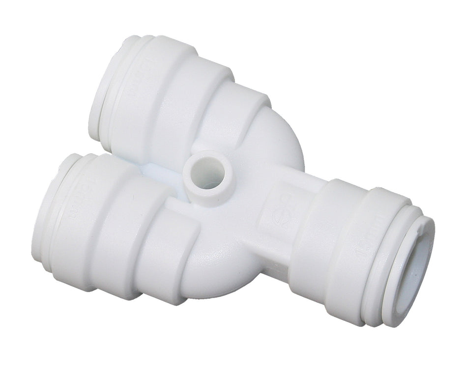 John Guest Speedfit 15 Y-Verbinder 15 mm weiß