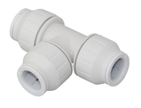 John Guest Speedfit 15 T-Verbinder 15 mm weiß