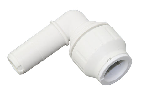 John Guest Speedfit 15 Winkel 90° mit Stutzen 15 mm weiß