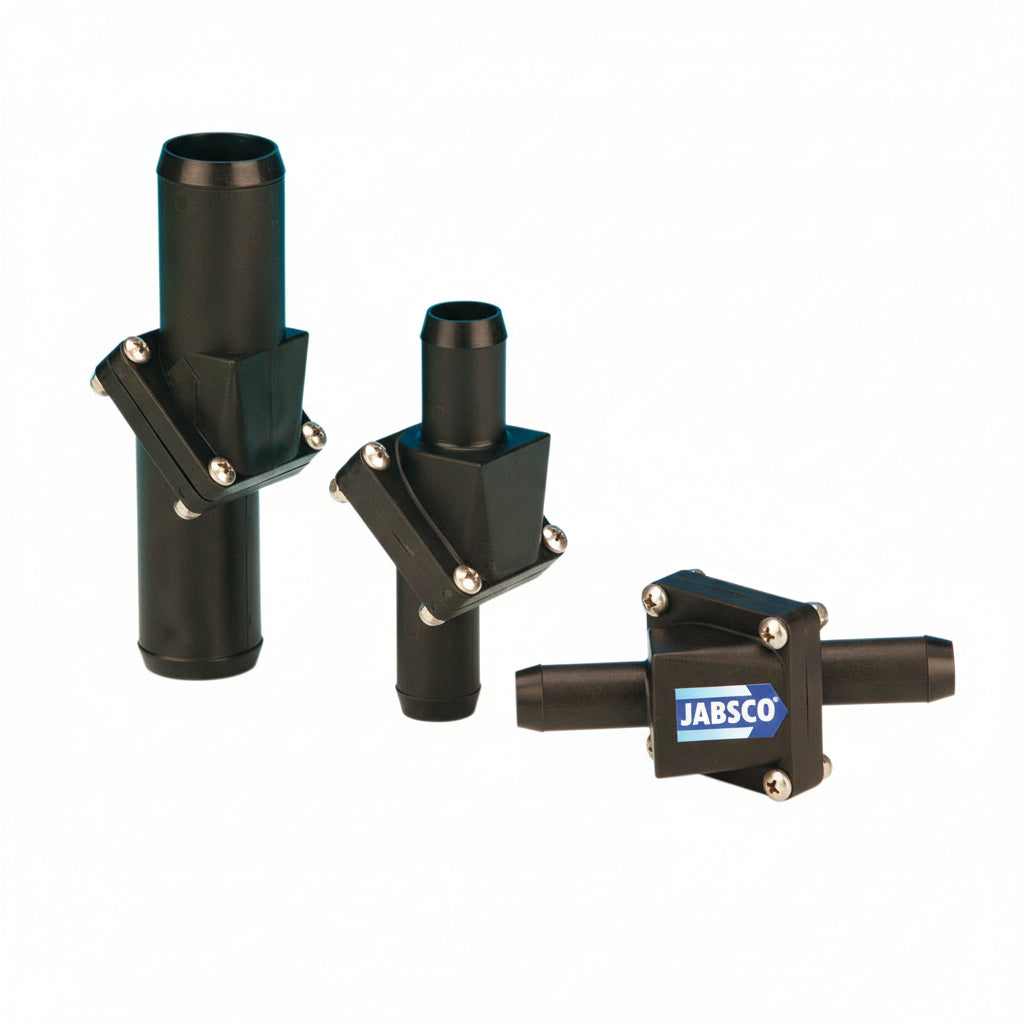 JABSCO Rückschlagventil Nitril-Dichtung - 19/25/38 mm Bilgepumpe
