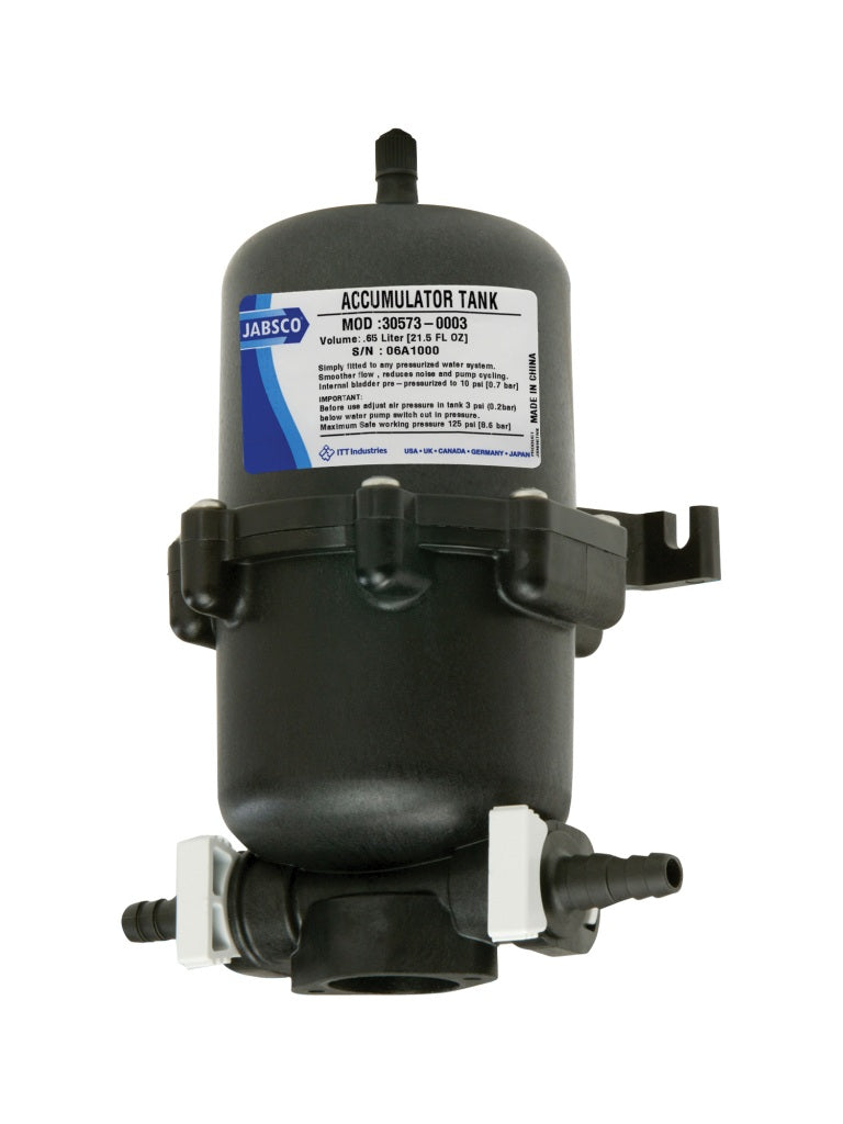 JABSCO Druckausgleichstank für Wasserpumpen - 3 Größen 30573-0003