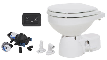 JABSCO Quiet Flush E2 Elektrische Toilette - Kompakt & Komfort