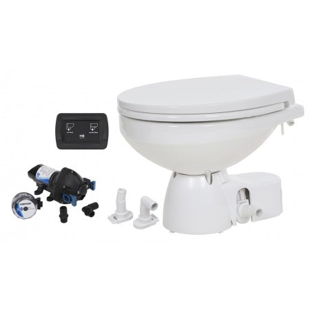 JABSCO Quiet Flush E2 Elektrische Toilette - Kompakt & Komfort