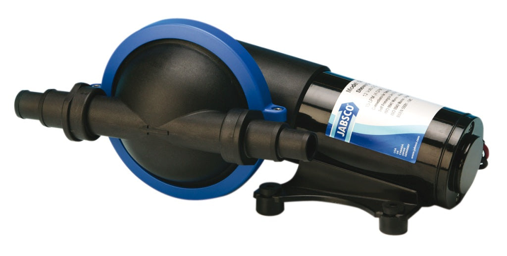 JABSCO PAR Membran-Bilgepumpe 12V/24V - 960 L/h Ein-Kammer-Design