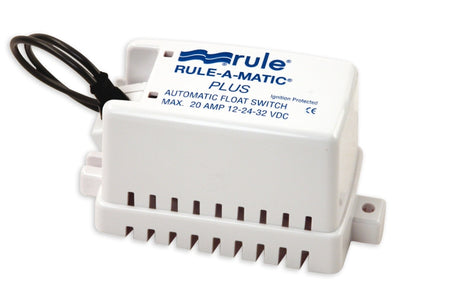 RULE Rule-A-Matic Plus Schwimmschalter 20A 12-32V - Automatischer Bilgenschalter