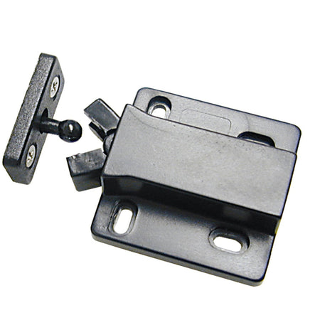 LAMP Druckschnäpper MC-28 schwarz ABS - Türfeststeller Boot 37mm