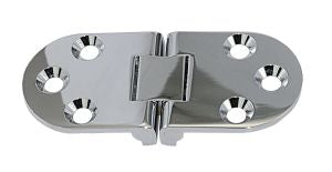 LAMP Tischplattenscharnier MH-30CR - Messing verchromt 70x30mm