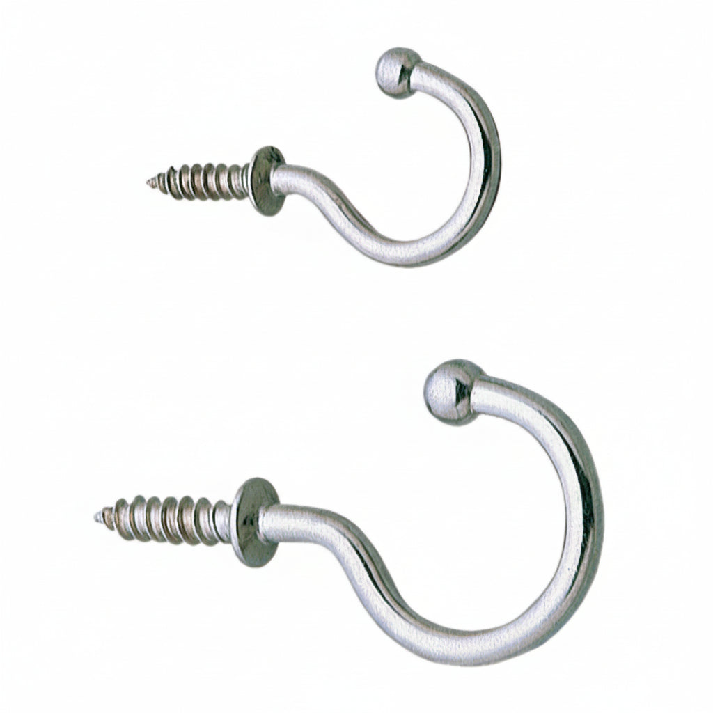 LAMP Edelstahlhaken TL Edelstahl A2 poliert 17-41mm - VE 10 Stück