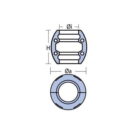 Ruderblatt-Anoden Zink, Magnesium & Aluminium – Kugelförmig
