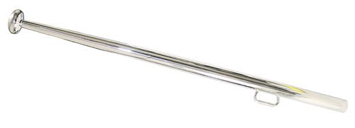 Flaggenstock Edelstahl A4 25mm mit Öse – 620mm bis 1200mm poliert