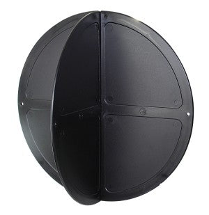 Ankerball Signalball 350mm schwarz zweiteilig – Maritime Signalausrüstung