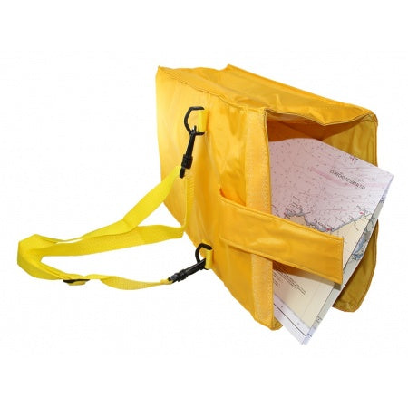 Safety Grab Bag Schwimmfähig Gelb – 35x25x14 cm – Rollverschluss – PU-Nylon