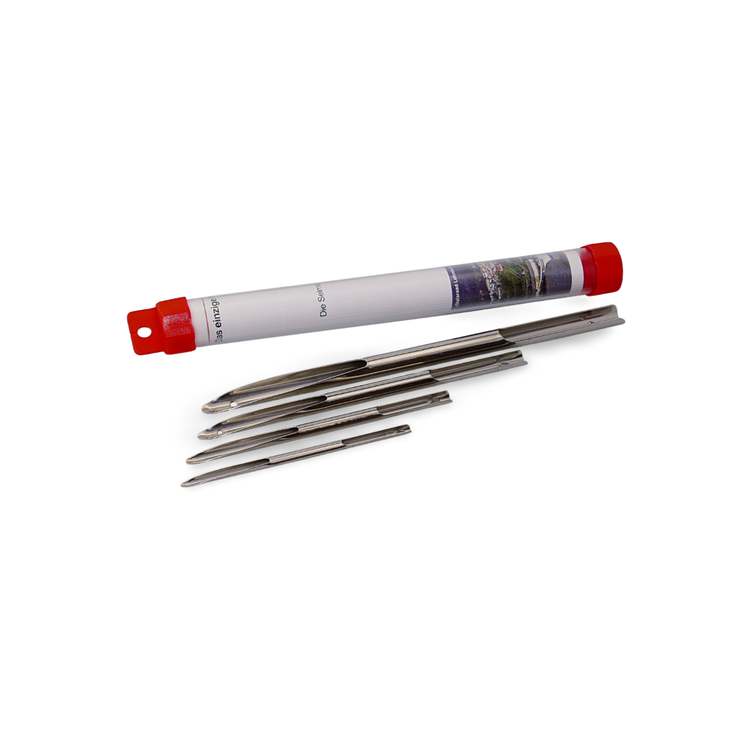 Hochwertiges Spleißnadelset aus Edelstahl - Professionelles Werkzeug für Tauwerk Spleißnadelset mit 4 Nadeln passend für 4-10 mm Tauwerk