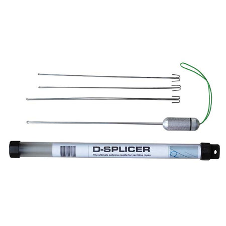 D-SPLICER Spleißnadel-Set - 6-teiliges Profi-Set aus Edelstahl für dünnes Tauwerk