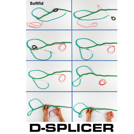 D-SPLICER Soft Fid - Innovatives Spleißwerkzeug aus Dyneema für Kern-Mantel-Tauwerk