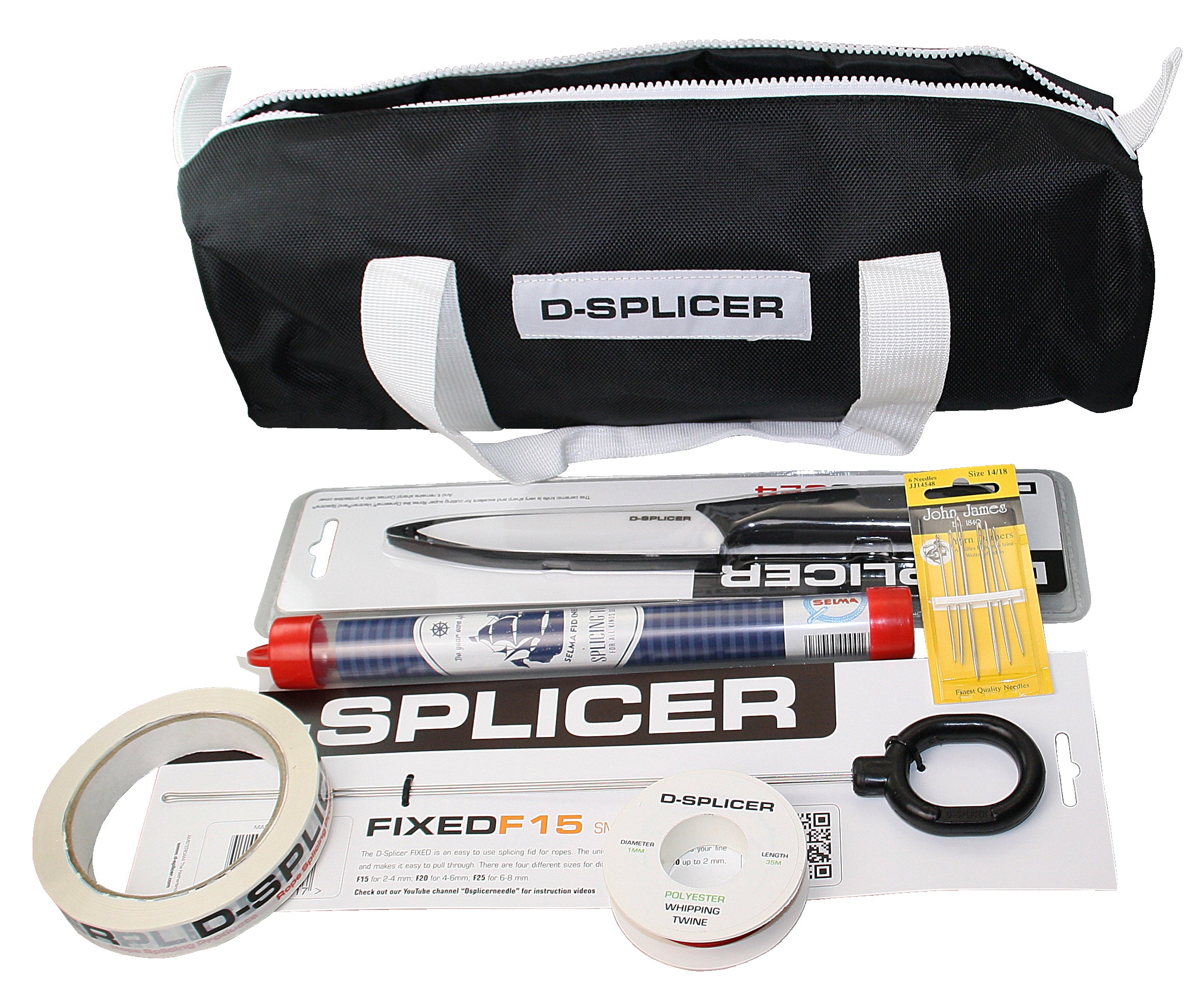 D-SPLICER Spleiß-Set "Sailor" - Komplettes Starter-Set mit Tasche