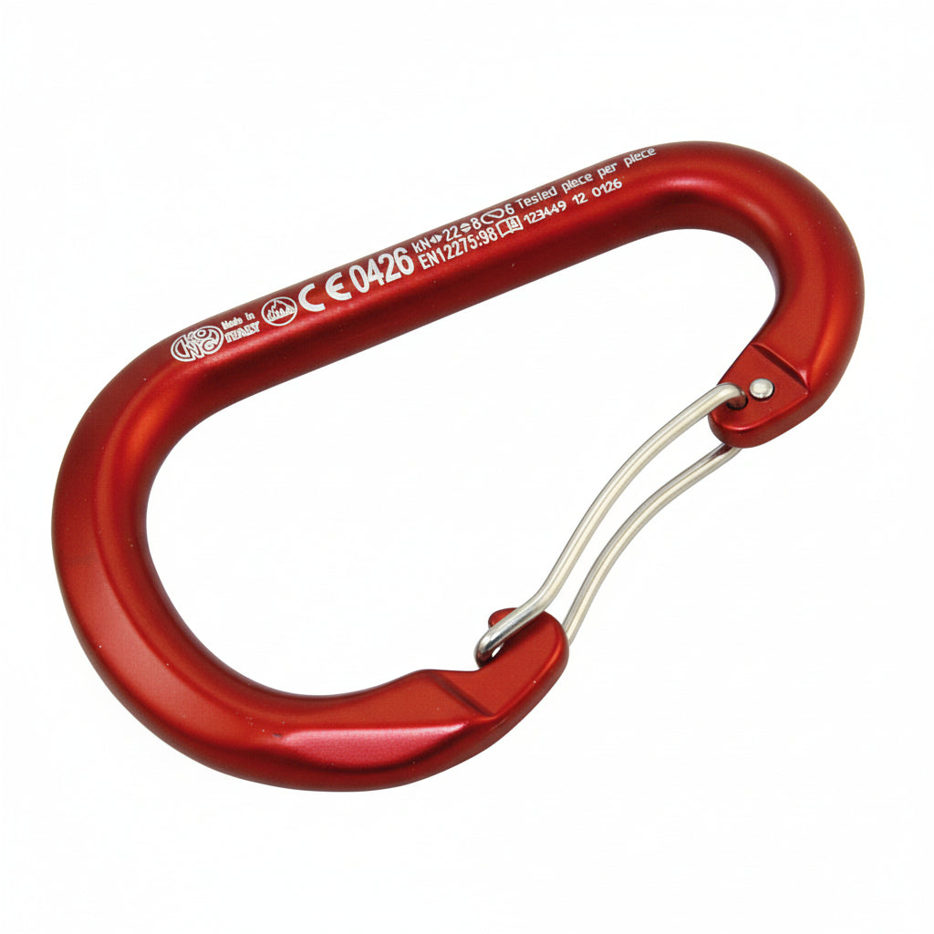 KONG Karabinerhaken Aluminium Typ Paddle - für Kanu und Kajak