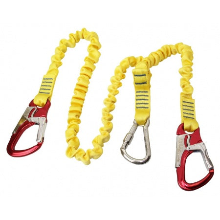 KONG Lifeline Evo Sicherheitsleine 1,75+0,75 m – 2/3 Karabiner – Edelstahl – EN ISO 12401