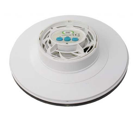 SMART SOLAR Solarlüfter 300s mit Edelstahl-Kappe und Akku