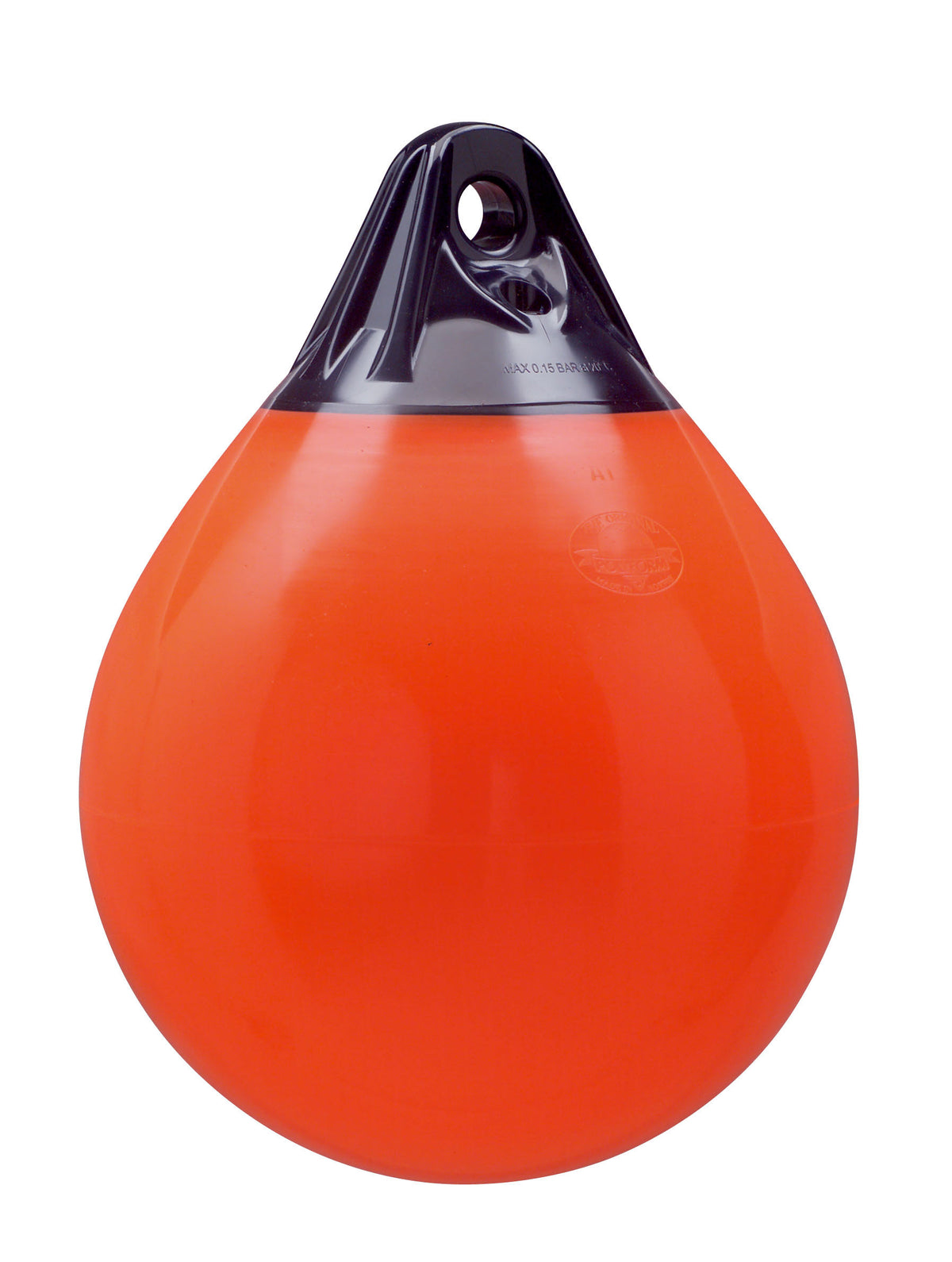 Polyform Norway Kugelfender A-Serie - Runder Bootsfender Blau/Weiß/Schwarz/Rot