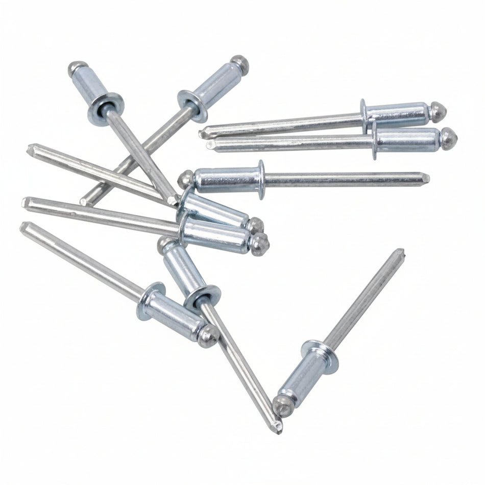 Blindniete mit Flachrundkopf NiCu/Zn 6,4x18mm 100St.