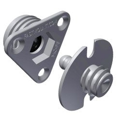 TRUDESIGN FASTMOUNT Maxi Metal - Buchsen & Clips, 5kg/10kg, Einschrauben/Aufschrauben/Aufkleben
