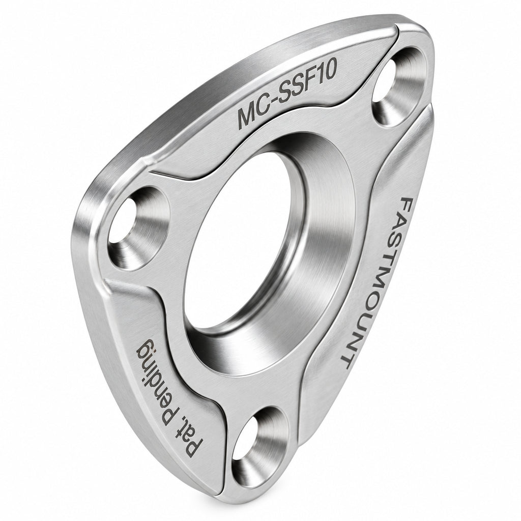 FASTMOUNT Maxi Metal Stainless Steel Buchse MC-SSF10 - Edelstahl A2, 10 kg Haltekraft, VP 10 Stk.