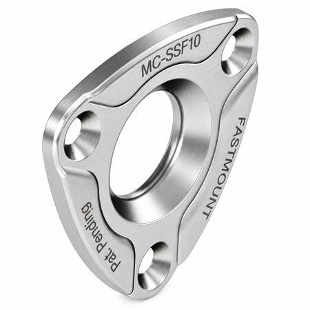 FASTMOUNT Maxi Metal Stainless Steel Buchse MC-SSF10 - Edelstahl A2, 10 kg Haltekraft, VP 10 Stk.