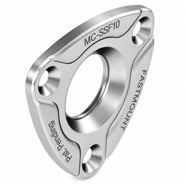 FASTMOUNT Maxi Metal Stainless Steel Buchse MC-SSF10 - Edelstahl A2, 10 kg Haltekraft, VP 10 Stk.