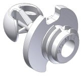 TRUDESIGN FASTMOUNT Panel Clip Set NZPC01 - Buchse NZPCF1 & Zapfen NZPCM1, 5kg Haltekraft