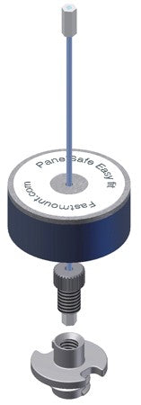 TRUDESIGN FASTMOUNT Panel Safe Easy Fit NZPS150E - 150mm Drahtseil zum Einschrauben