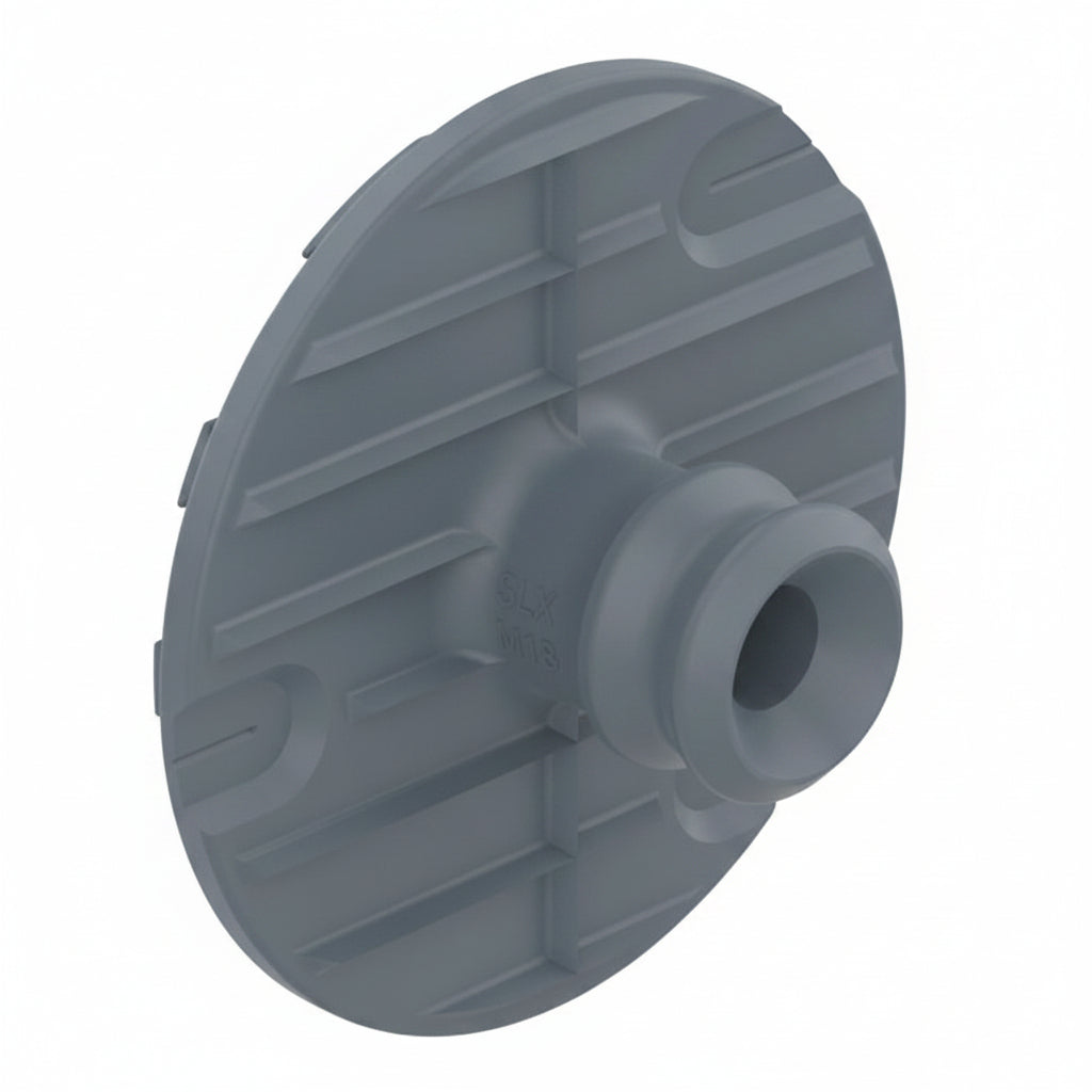 FASTMOUNT STRATLOCK SLX Clip grau – Ansicht von schräg oben, Haltekraft 25 kg, NZSLXM25
