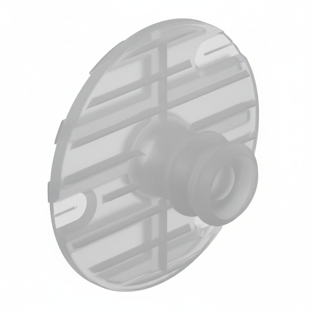 FASTMOUNT STRATLOCK SLX Clip transparent – Ansicht von schräg oben, Haltekraft 5 kg, NZSLXM5
