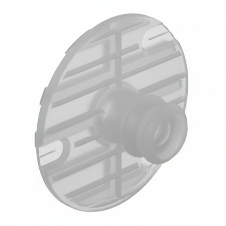 FASTMOUNT STRATLOCK SLX Clip transparent – Ansicht von schräg oben, Haltekraft 5 kg, NZSLXM5
