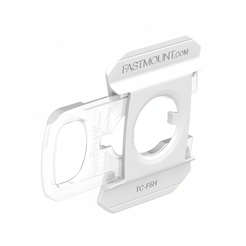 FASTMOUNT Textil Clip TC6 Kissenbefestigung 23kg Haltekraft Annähen Schrauben Kleben Boot NZTCF6H