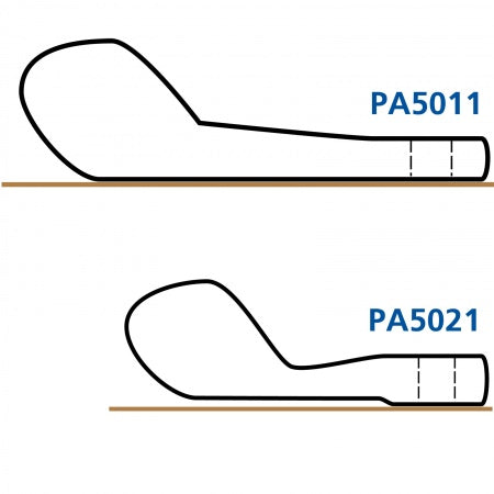 Vorreiber-Hebel - Edelstahl A4 Feinguss - 2 Größen