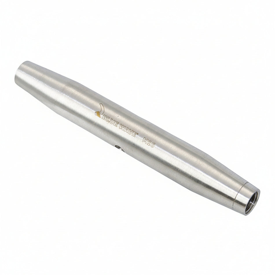 BLUEWAVE Wantenspannerhülse geschlossene Form Edelstahl 1.4401 - M5 bis M20 - metrisches Gewinde