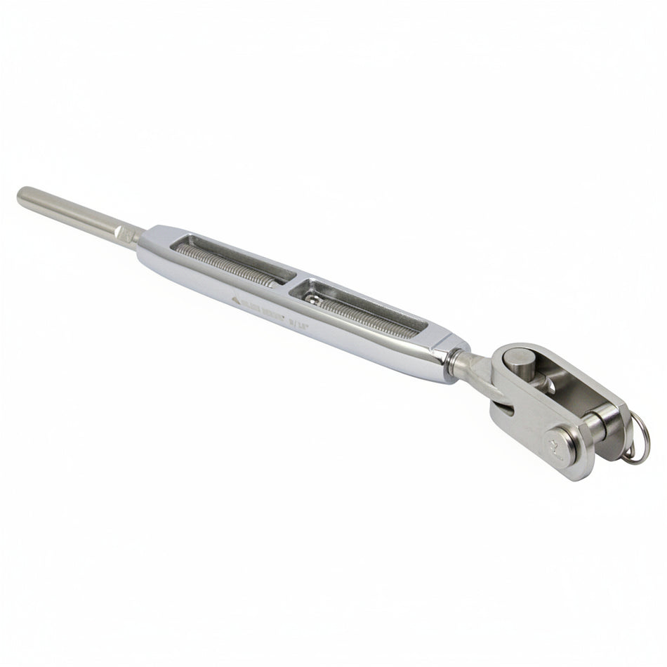 BLUE WAVE Wantenspanner Terminal/Toggle Feingewinde UNF Edelstahl 1.4401 Bronze - 1/4"-7/8"