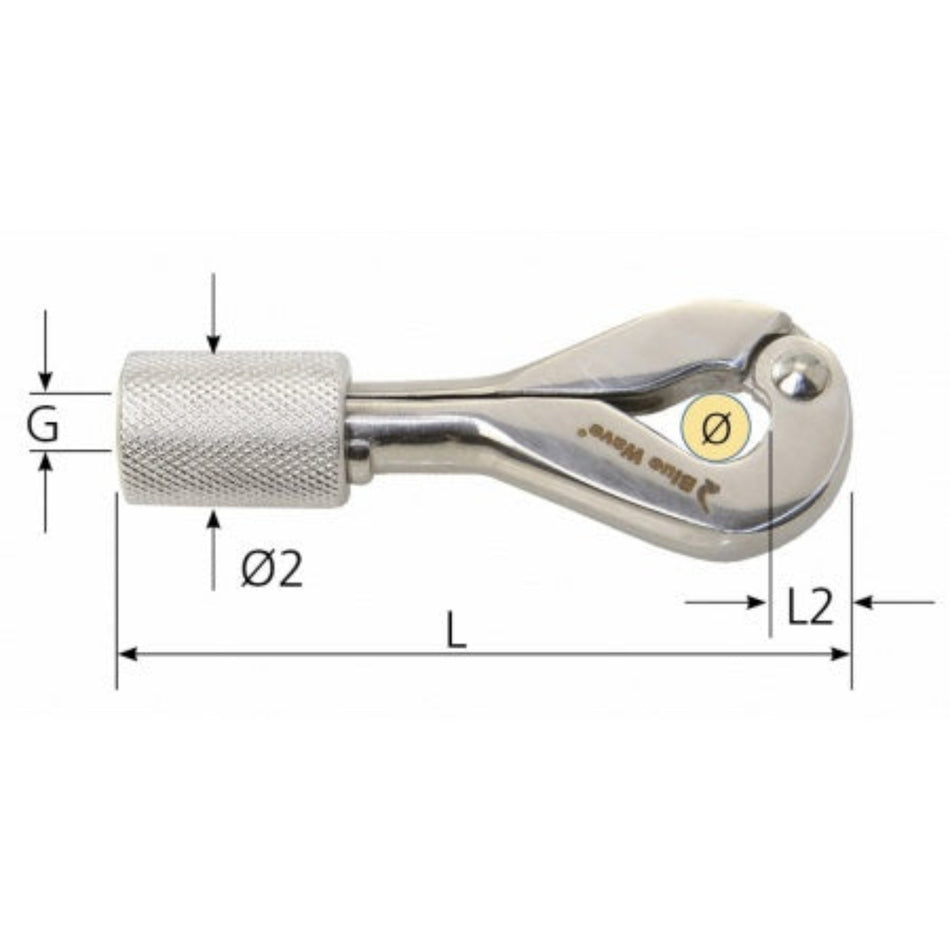BLUE WAVE GateHook Pelikanhaken Edelstahl 1.4401 - M6 und M8