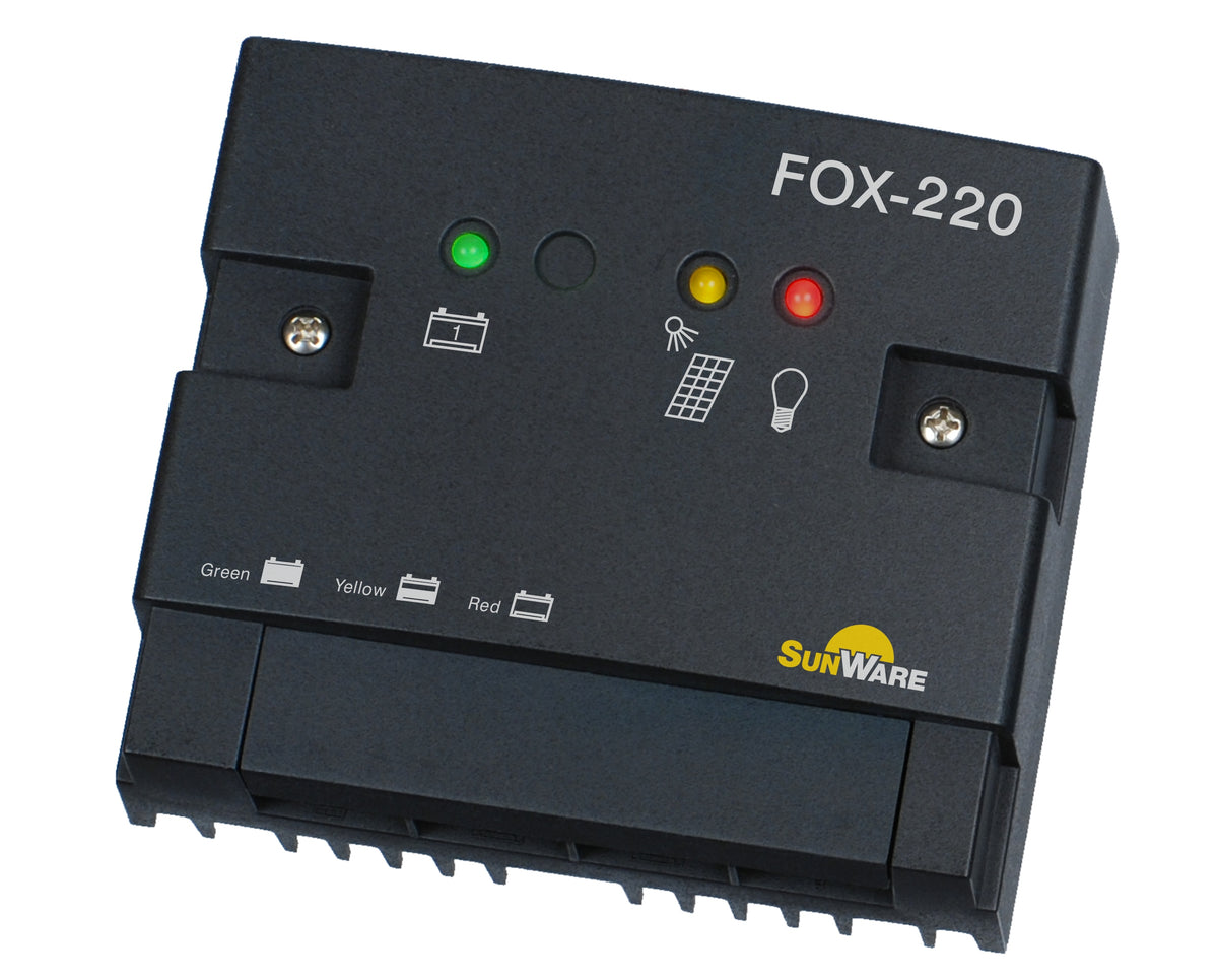 Sunware FOX-220 Solarladeregler 12/24V 20A