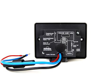 Sunware Laderegler FOX-D1 Einbau 12/24V 20A